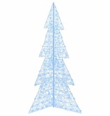 VidaXL Kerstboom met 240 LED Koud Wit 180 cm Acryl