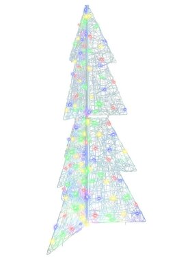 VidaXL Kerstboom met 160 LED Multikleur 150 cm Acryl