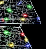 VidaXL Kerstboom met 160 LED Multikleur 150 cm Acryl