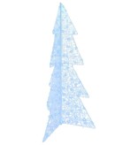 VidaXL Kerstboom met 160 LED Koud Wit 150 cm Acryl