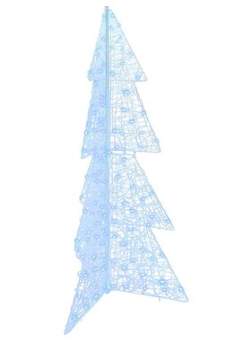 VidaXL Kerstboom met 160 LED Koud Wit 150 cm Acryl