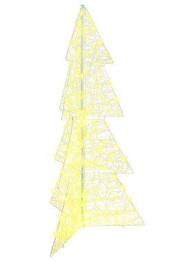VidaXL Kerstboom met 160 LED Warmwit 150 cm Acryl