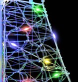 VidaXL Kerstboom met 100 LED Multikleur 120 cm Acryl