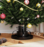 VidaXL Kerstboomstandaard Zwart 40 x 40 x 21 cm Staal