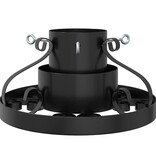 VidaXL Kerstboomstandaard Zwart 40 x 40 x 21 cm Staal