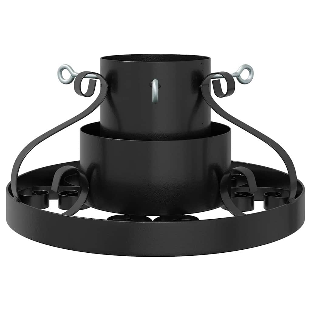 VidaXL Kerstboomstandaard Zwart 40 x 40 x 21 cm Staal