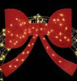 VidaXL Krans met 150 LED Warmwit 120 cm PET