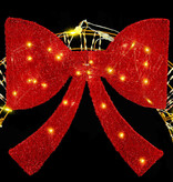 VidaXL Krans met 60 LED Warmwit 75 cm PET