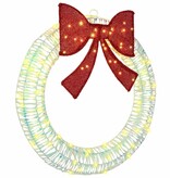 VidaXL Krans met 80 LED Warmwit 90 cm PET