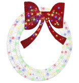 VidaXL Krans met 150 LED Multikleur 120 cm Acryl