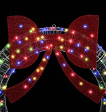 VidaXL Krans met 150 LED Multikleur 120 cm Acryl