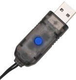 VidaXL Bal met 160 LED Warmwit 50 cm Metaal