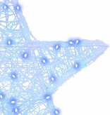 VidaXL 3D Ster met 50 LED Blauw 55 x 53,5 x 10 cm Acryl