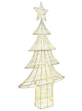 VidaXL Kerstboom met 240 LED Warmwit 180 cm PET