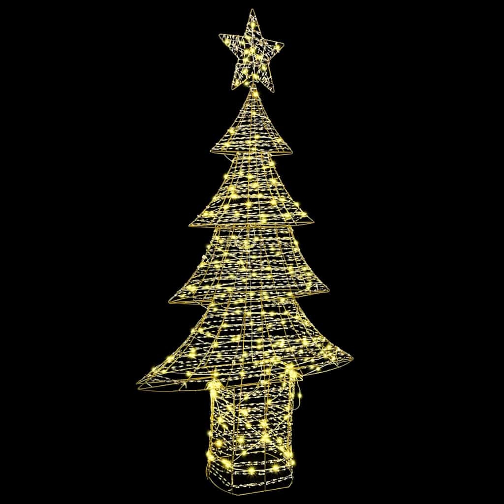 VidaXL Kerstboom met 240 LED Warmwit 180 cm PET