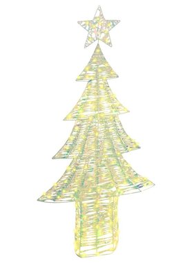 VidaXL Kerstboom met 240 LED Warmwit 180 cm PET