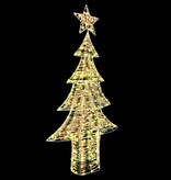 VidaXL Kerstboom met 240 LED Warmwit 180 cm PET