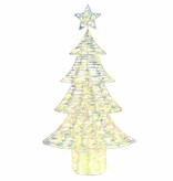 VidaXL Kerstboom met 160 LED Warmwit 150 cm PET