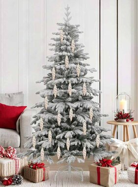 VidaXL Kerst Spiralvorm Bal 40 pcs champagne