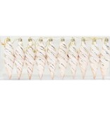 VidaXL Kerst Spiralvorm Bal 40 pcs champagne