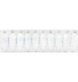 VidaXL Kerstdennenappeltje 40 pcs Wit