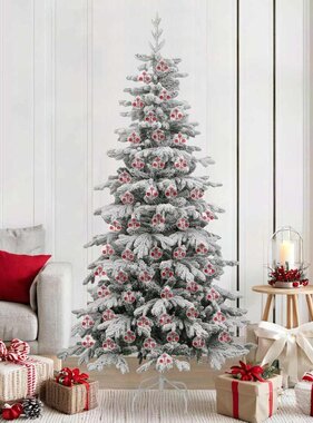 VidaXL Kerstbal Set 100 pcs Doorzichtig Ø 8 cm