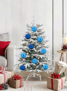 VidaXL Kerstbal Set 15 pcs Blauw XL