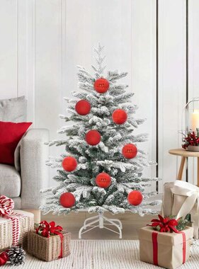 VidaXL Kerstbal Set 15 pcs Rood XL