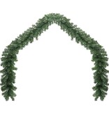 VidaXL Kerstkrans 2 pcs Groen 20 m PVC