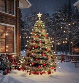 VidaXL Kerstboomverlichting met 180 LED's net 180 cm