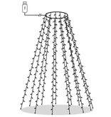VidaXL Kerstboomverlichting met 180 LED's net 180 cm