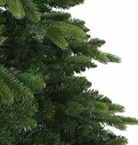 VidaXL Kunstmatige Inklapbare Kerstboom Groen 210 cm PVC, PE en staal