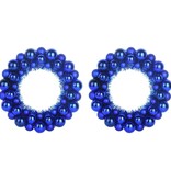 VidaXL Kerstbal Kransen 2 pcs Blauw 33 x 33 x 7 cm Polystyreen