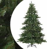 VidaXL Kunstmatige Inklapbare Kerstboom Groen 240 cm PVC, staal