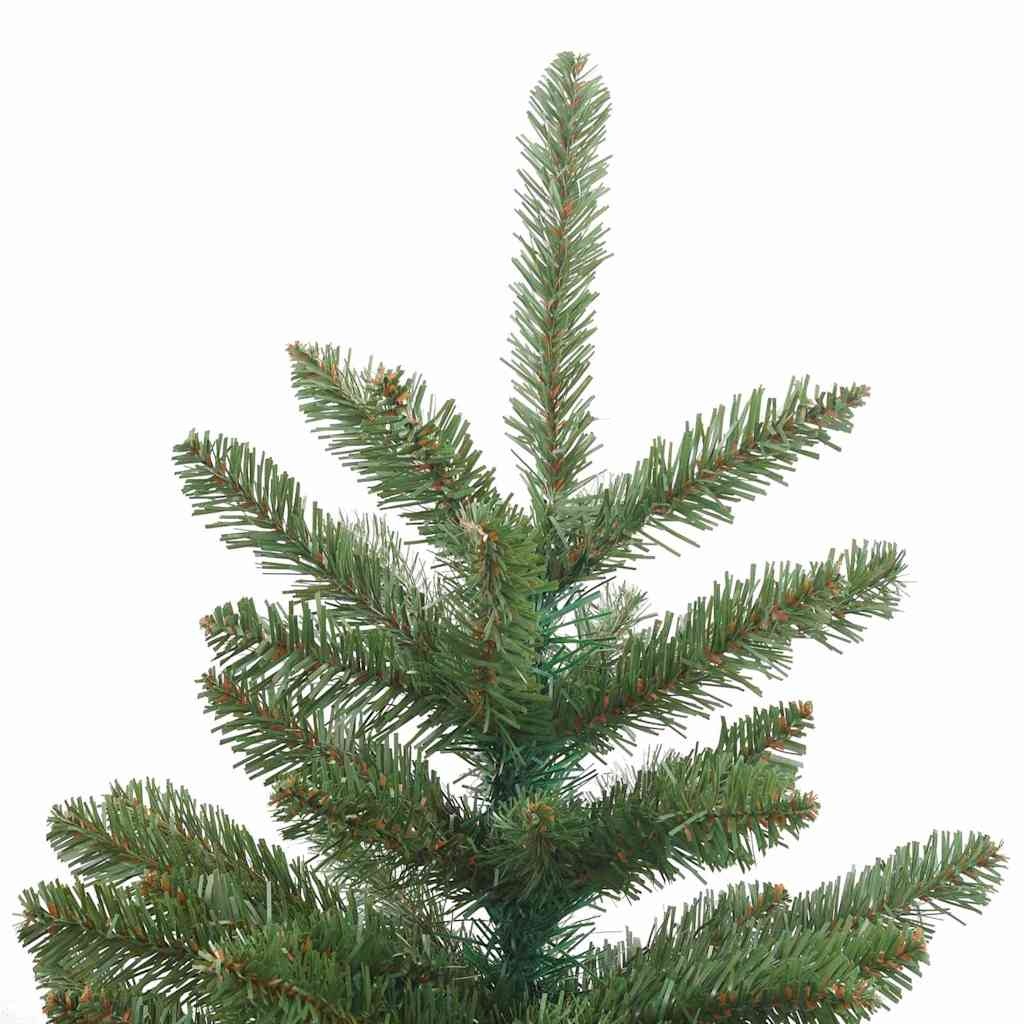 VidaXL Kunstmatige Inklapbare Kerstboom Groen 240 cm PVC, staal