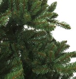 VidaXL Kunstmatige Inklapbare Kerstboom Groen 240 cm PVC, staal