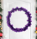 VidaXL Kerstbal Guirlande Lila 186 cm Polystyreen