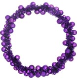 VidaXL Kerstbal Guirlande Lila 186 cm Polystyreen