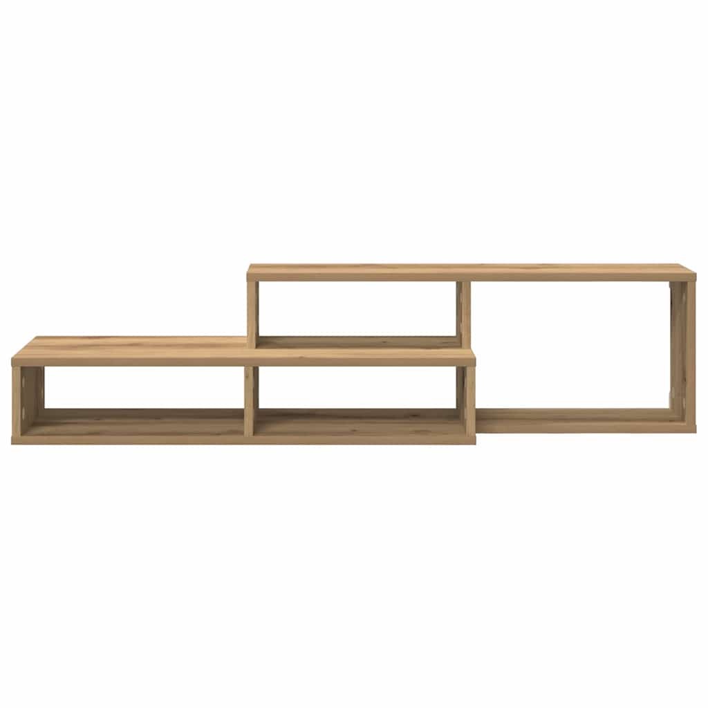 VidaXL TV-stand 120x25x28,5cm Bewerkt hout