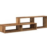 VidaXL TV-stand 120x25x28,5cm Bewerkt hout