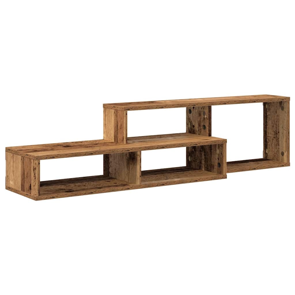 VidaXL TV-stand 120x25x28,5cm Bewerkt hout