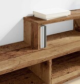 VidaXL TV-stand 120x25x28,5cm Bewerkt hout