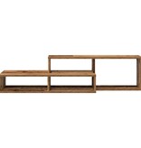 VidaXL TV-stand 120x25x28,5cm Bewerkt hout