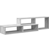 VidaXL TV-stand 120x25x28,5cm Bewerkt hout