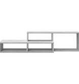 VidaXL TV-stand 120x25x28,5cm Bewerkt hout