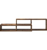 VidaXL TV-stand 120x25x28,5cm Bewerkt hout