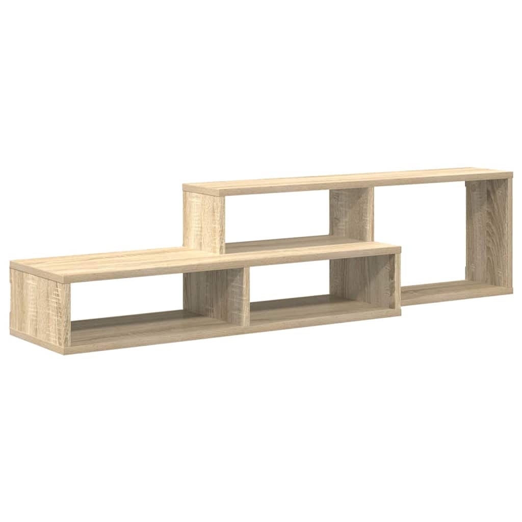 VidaXL TV-stand 120x25x28,5cm Bewerkt hout