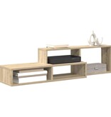 VidaXL TV-stand 120x25x28,5cm Bewerkt hout