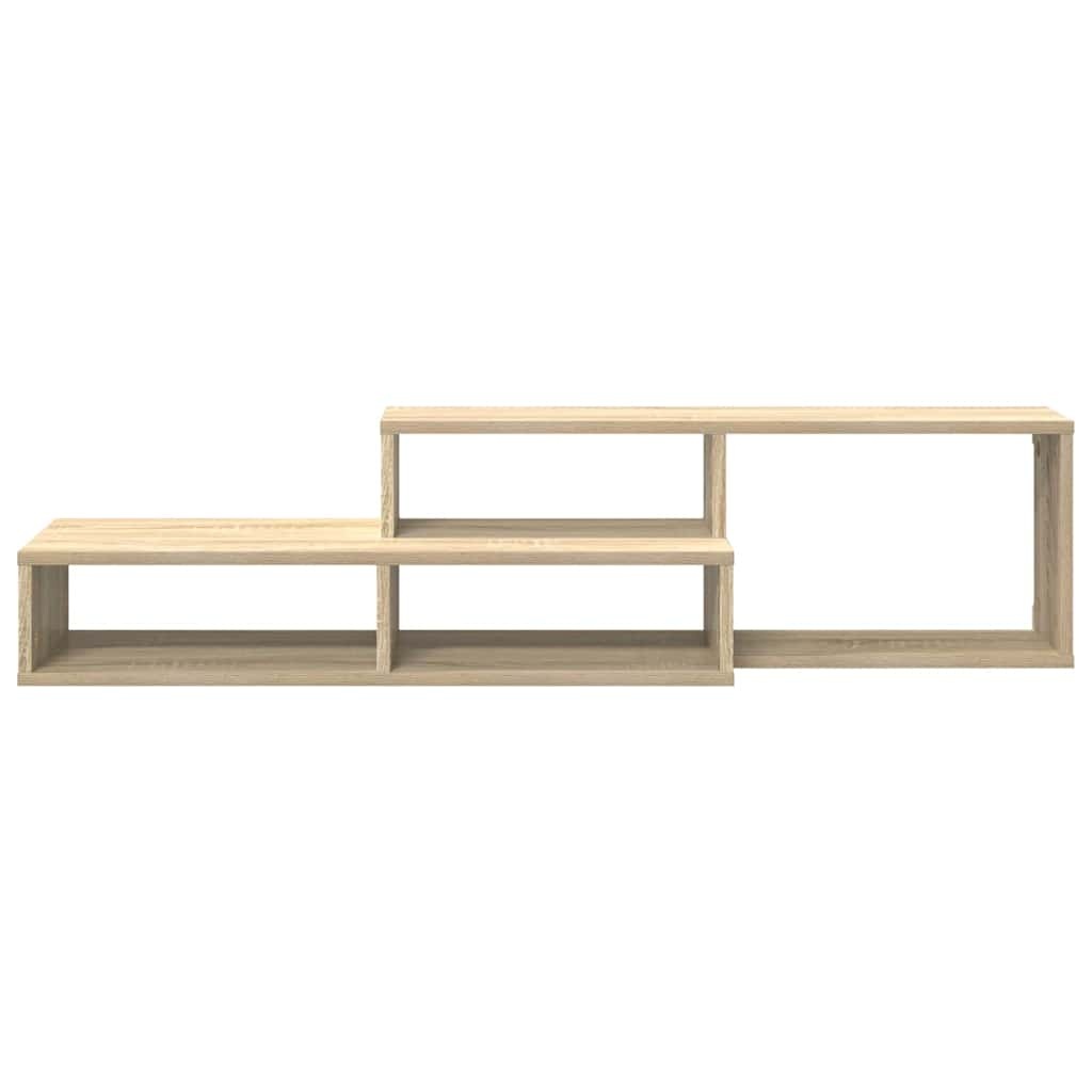VidaXL TV-stand 120x25x28,5cm Bewerkt hout