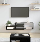 VidaXL TV-stand 120x25x28,5cm Bewerkt hout